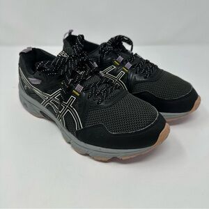 Asics Womens Gel Venture 8 Black and Purple Running Shoes Size 8